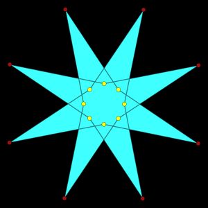 오목 별모양 아이소톡살 십육각형