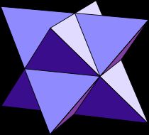 별모양 팔면체