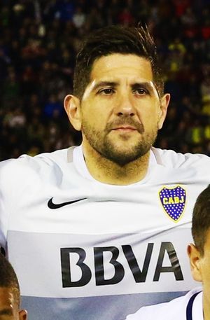 2016 코파 리베르타도레스에서 보카 주니어스 소속으로 경기하는 오리온