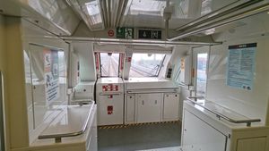 2021년 운전실이 제거된 10A01 열차