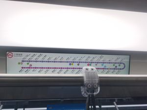 10A02 열차에 개조된 LCD 승객 정보 화면