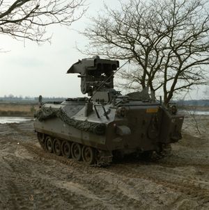네덜란드 육군 YPR-765 PRAT 전차 구축함.