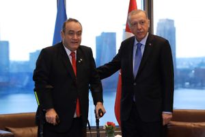 알레한드로 잠마테이, 2022년 9월 19일 터키 대통령 레제프 타이이프 에르도안과 함께