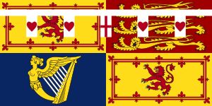 스코틀랜드에서의 앨리스의 개인 문장 기