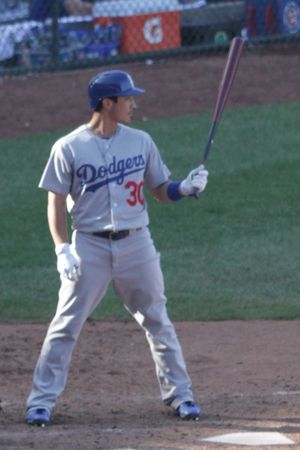 로스앤젤레스 다저스 시절(2014년 9월 19일)