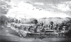 매리에타의 피케티드 포인트 울타리