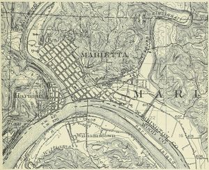 마리에타 지도, 1923년