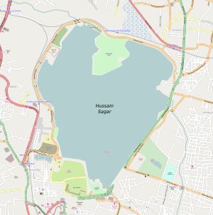 후세인 사가르 지도