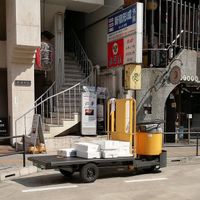 도쿄 가부키초에서는 식재료 배송에 사용되고 있다.