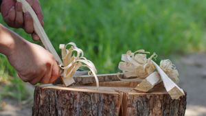 만드는 중인 페더스틱.