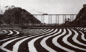 1912년 1월 28일, 처음으로 다리를 건넌 시운전 열차