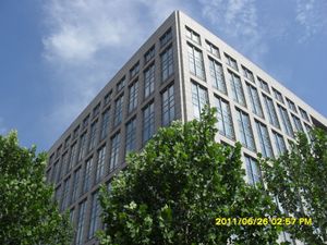 베이항 대학 신 중앙 건물 코너