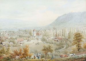 가브리엘 로리(Gabriel Lory)의 그림, 벨프 조망