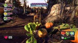 식물들은 화분에 고정형 방어 식물을 배치하여 전투를 지원할 수 있다.