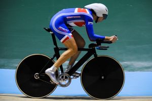 여자 개인 추발 금메달리스트 레베카 로메로.