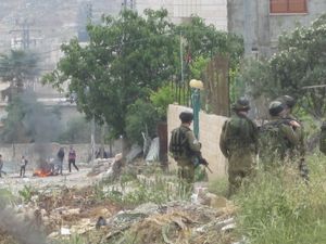 헤브론의 아루브 난민촌에서 열린 2011년 나크바의 날 행사