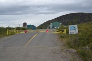 알래스카-유콘 국경의 포커 크릭-리틀 골드 크릭 국경은 코로나19 범유행으로 인해 폐쇄되었다.