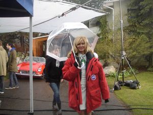 2007년 캐나다 토론토에서 오르빗 껌의 TV 광고를 촬영하는 브랜치