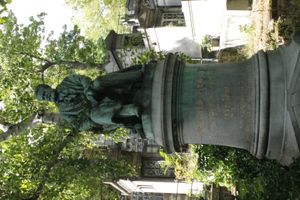 에드몽 아부의 파리 페르 라셰즈 묘지