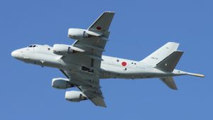 일본 가와사키 P-1 해상초계기