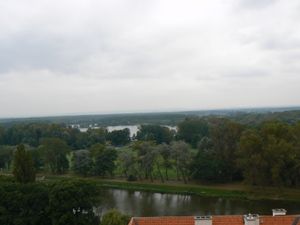 포데브라디의 엘베강과 포데브라디 호수