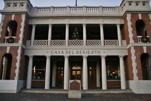 오늘날의 역사적인 Casa del Desierto.