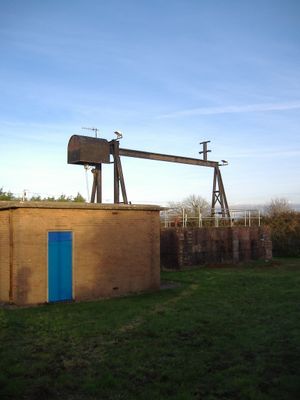 터널의 펌프장 중 하나. 이 펌프장은 세번 비치에 있다.