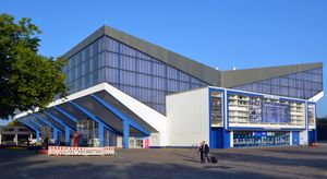 그루가할레는 농구 토너먼트의 주요 경기장이다.