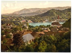 블레드 파노라마, 19세기 말