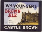 에든버러 양조장의 브라운 에일 라벨