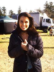 조디 고든, 드라마 홈 앤 어웨이 세트장