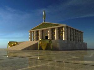 무사시르 사원 재현