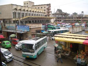 린샤 남부 버스 터미널, 린타오와 샤허로 가는 버스