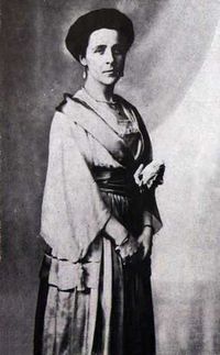 베른하르트의 어머니, 리페-비스터펠트의 아르가르트 공주 (1909년경)