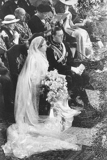 Princess Juliana and Prince Bernhard 1937 wedding
