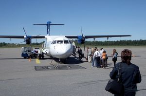 에어로 항공에서 운항 중인 모습