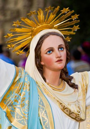 성모 승천 조각상(1897).