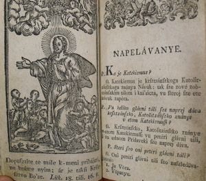 미클로시 퀴즈미치의 1804년 프레크무레 슬로베니아어 교리문답서