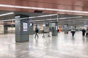 다싱선 대합실 (2021년 1월)