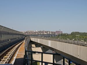 광양청 역 북쪽 선로