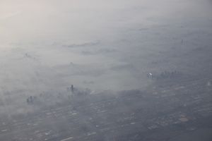 현재 쑤저우 공업원구의 스카이라인 조감도