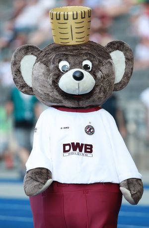 2018년 BFC 디나모의 마스코트 "테디"