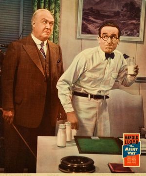 조지 바비어와 해롤드 로이드가 출연한 은하수 포스터