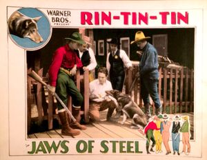 강철의 턱 (1927) 로비 카드