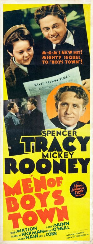 밥스 왓슨(왼쪽 위)은 영화 소년의 거리(1941)의 포스터에 출연했다.