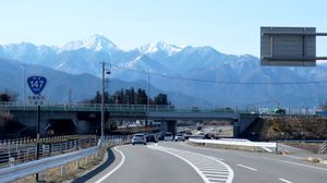 나가노현 아즈미노시 시모이다 (2021년 3월 촬영)