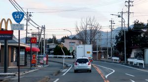 나가노현 오마치시 가미이치아게 다리 (2021년 3월 촬영)