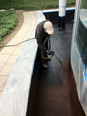 이성분 시스템을 사용한 방수