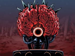 Metroid와 슈퍼 메트로이드의 최종 보스인 마더 브레인