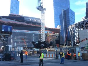 공사 현장 모습 (2017년 5월)